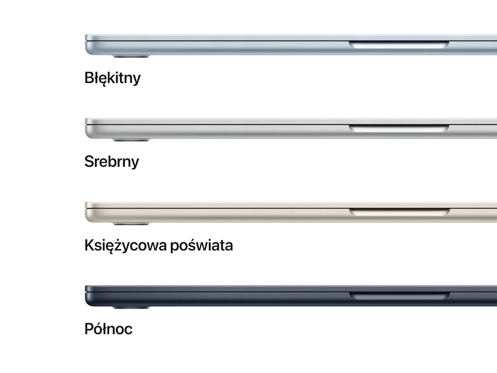 Laptop Apple MacBook Air 2025 13.6" Retina M4 16GB 256GB Księżycowa Poświata