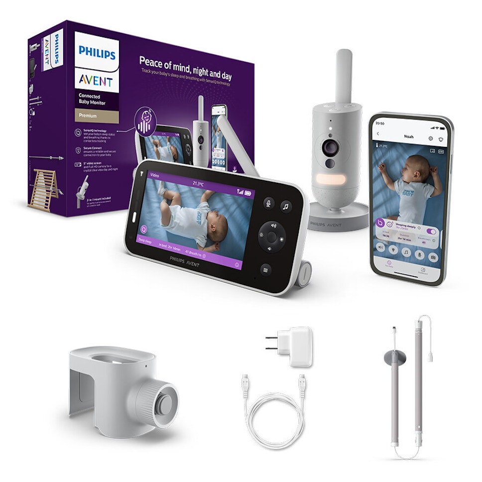 Niania elektroniczna PHILIPS AVENT SenseIQ Full HD SCD973/26 Niania elektroniczna PHILIPS AVENT SenseIQ Full HD SCD973/26