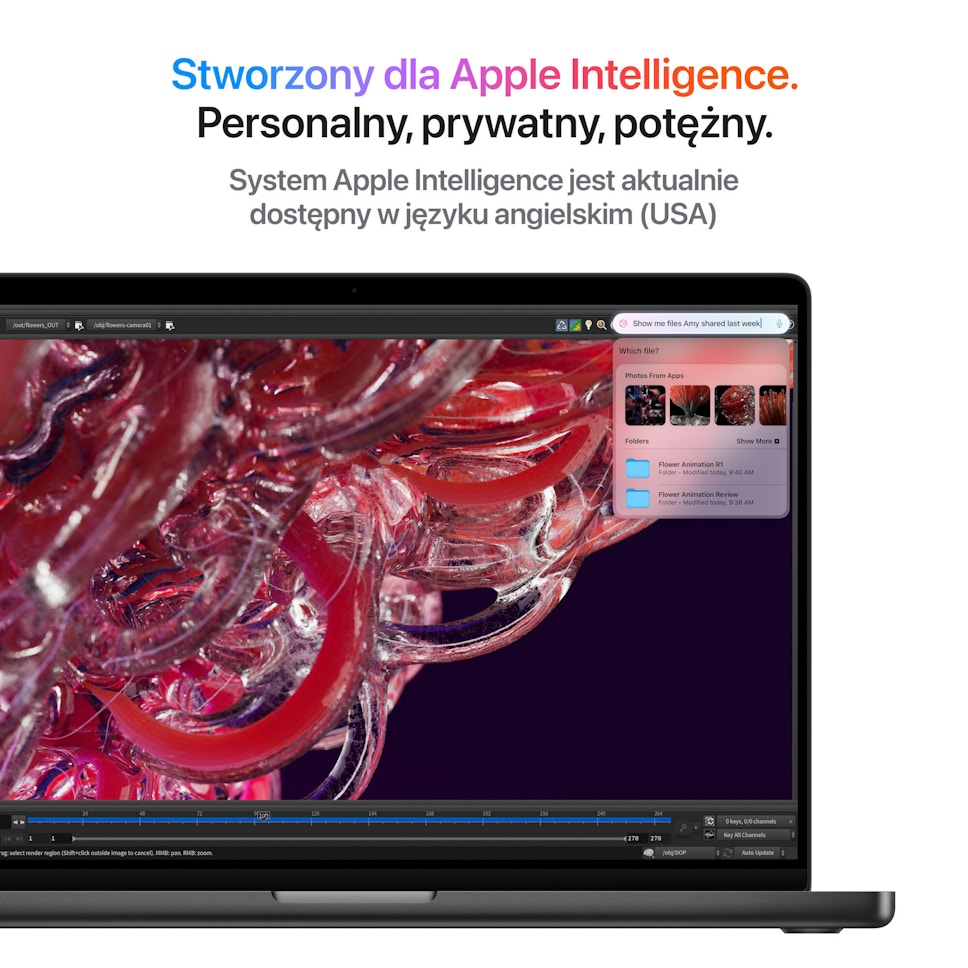 Laptop Apple MacBook Pro 14" M4 16GB RAM 512GB SSD Srebrny Laptop Apple MacBook Pro 14" M4 16GB RAM 512GB SSD Srebrny