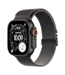 Apple Watch Ultra 3 49mm koperta tytanowa (czarny) + bransoleta mediolańska rozmiar L