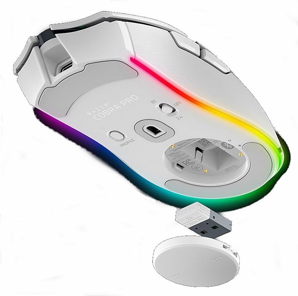 Mysz Razer Cobra Pro Biały Mysz Razer Cobra Pro Biały