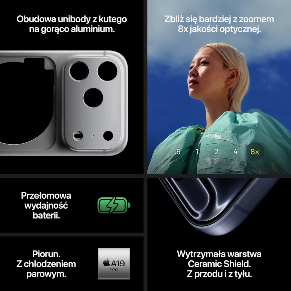 Apple iPhone 17 Pro Max 256GB Głębinowy błękit