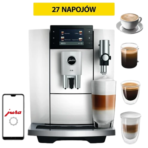 Ekspres JURA E8 Piano White 