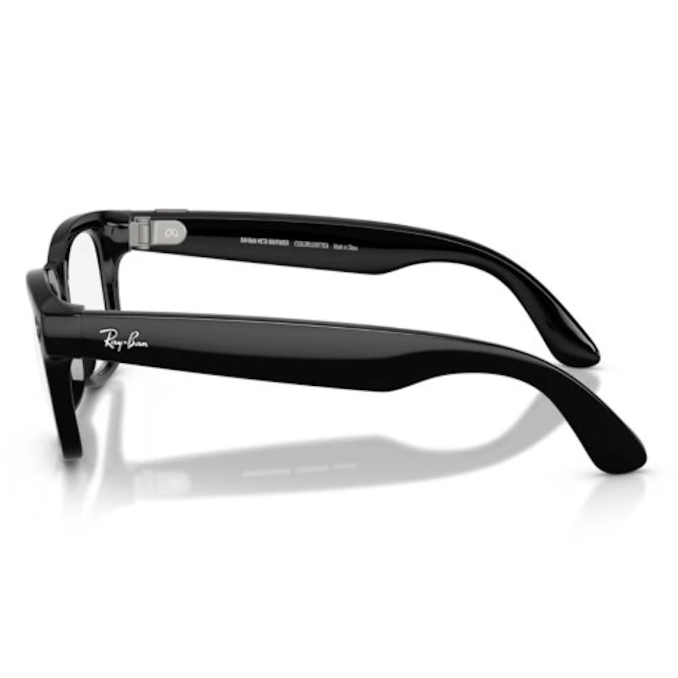 Okulary META Ray-Ban Wayfarer Gen 2 Czarny połysk