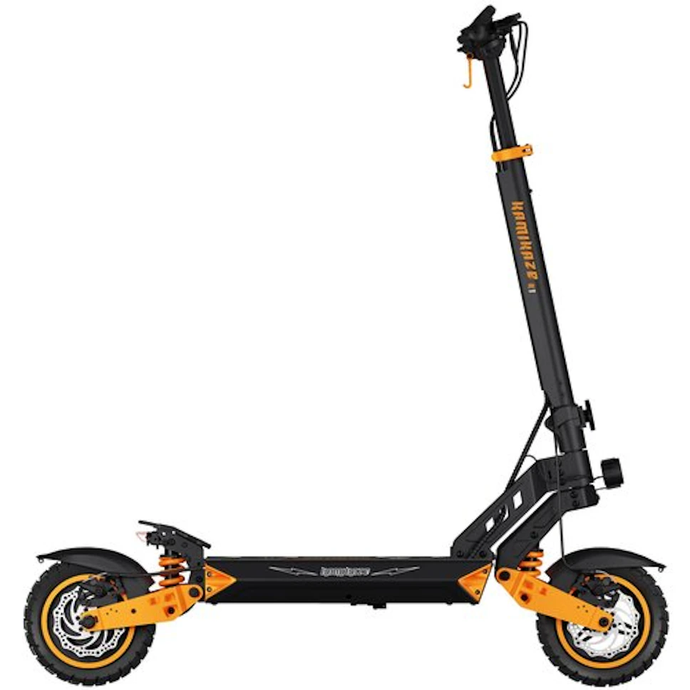 Hulajnoga elektryczna KAMIKAZE K1 60km 1000W 10" Czarny