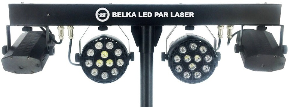 Belka oświetleniowa LIGHT4ME LED Par Laser Belka oświetleniowa LIGHT4ME LED Par Laser