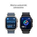 Apple Watch Ultra 3 49mm koperta tytanowa (Czarny) + pasek Ocean