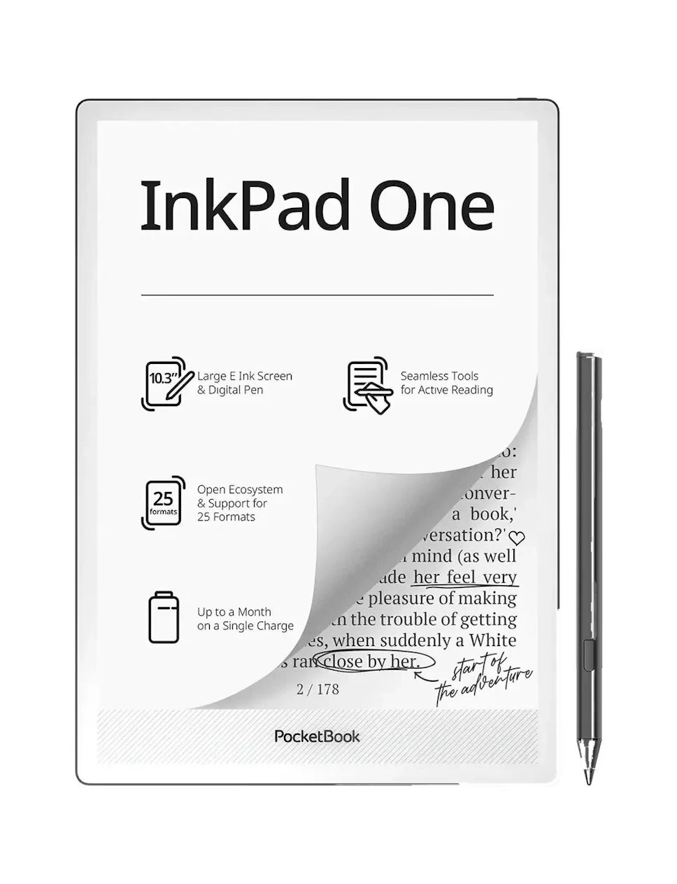 Czytnik e-booków POCKETBOOK InkPad One 10.3"