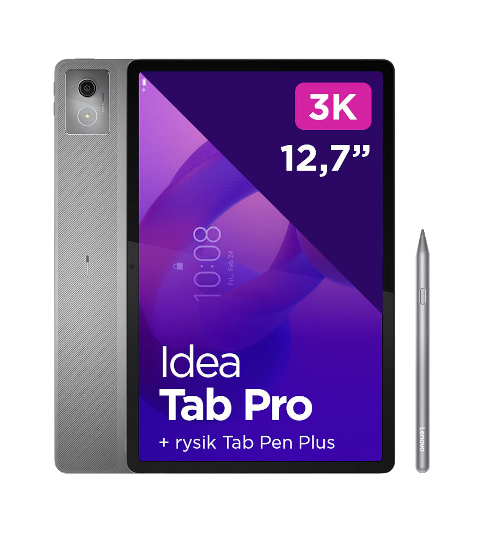 Tablet LENOVO IdeaTab Pro ZAE40133PL 12.7" 8/256GB Wi-Fi Szary + Rysik