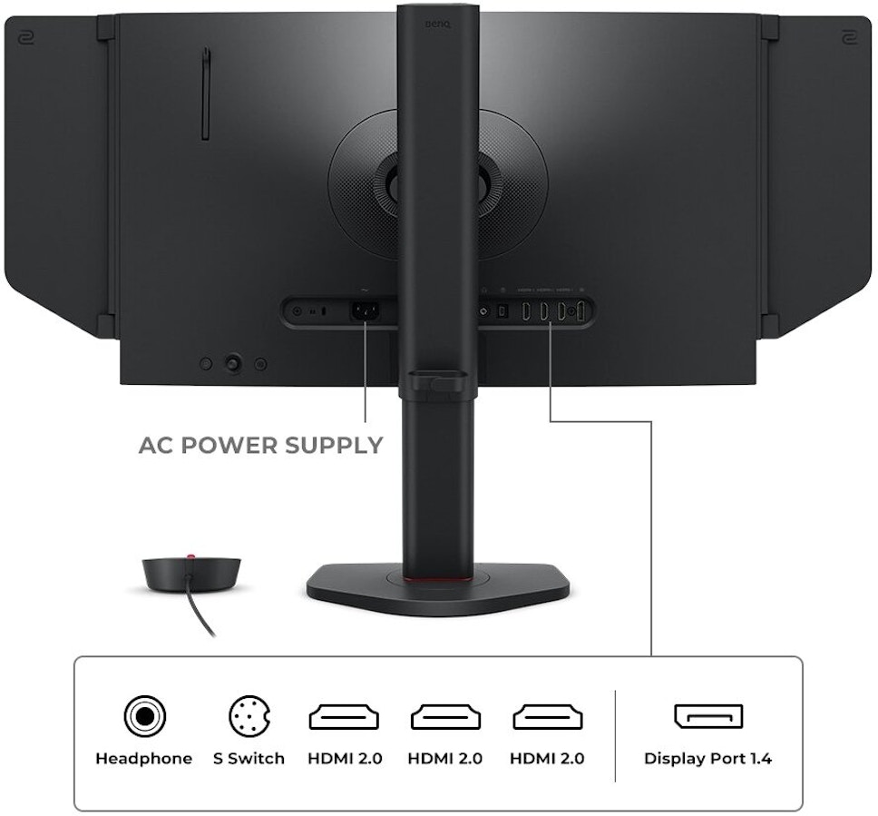Monitor BENQ XL2566X+ 24.1" 1920x1080px 400Hz Monitor BENQ XL2566X+ 24.1" 1920x1080px 400Hz