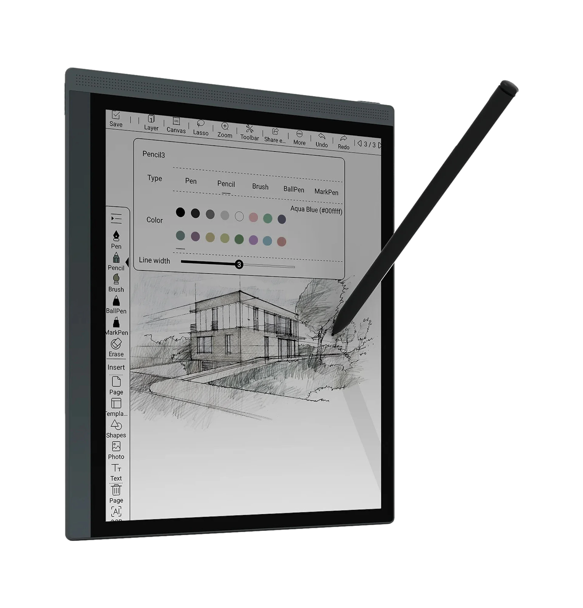 Czytnik e-booków BIGME B1051C Lite CL 10.3" Czarny