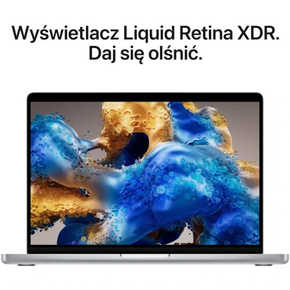 Laptop Apple MacBook Pro 2026 14" Retina M5 Pro 24GB RAM 1TB SSD macOS Srebrny