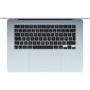 Laptop Apple MacBook Air 2026 15.3" Retina M5 16GB RAM 1TB SSD macOS Błękitny