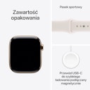 Apple Watch 11 GPS + Cellular 42mm Tytanowy Złoty 