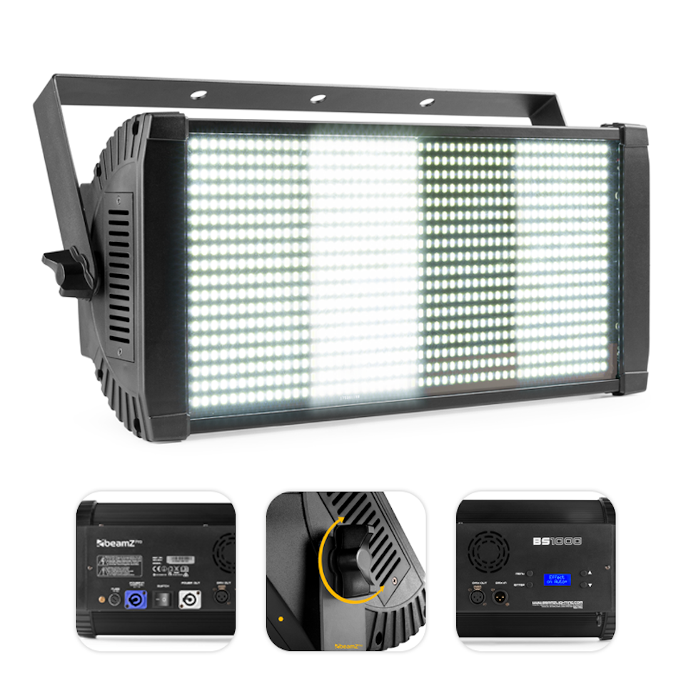 Stroboskop LED BS1000 CW Zimna biel Beamz