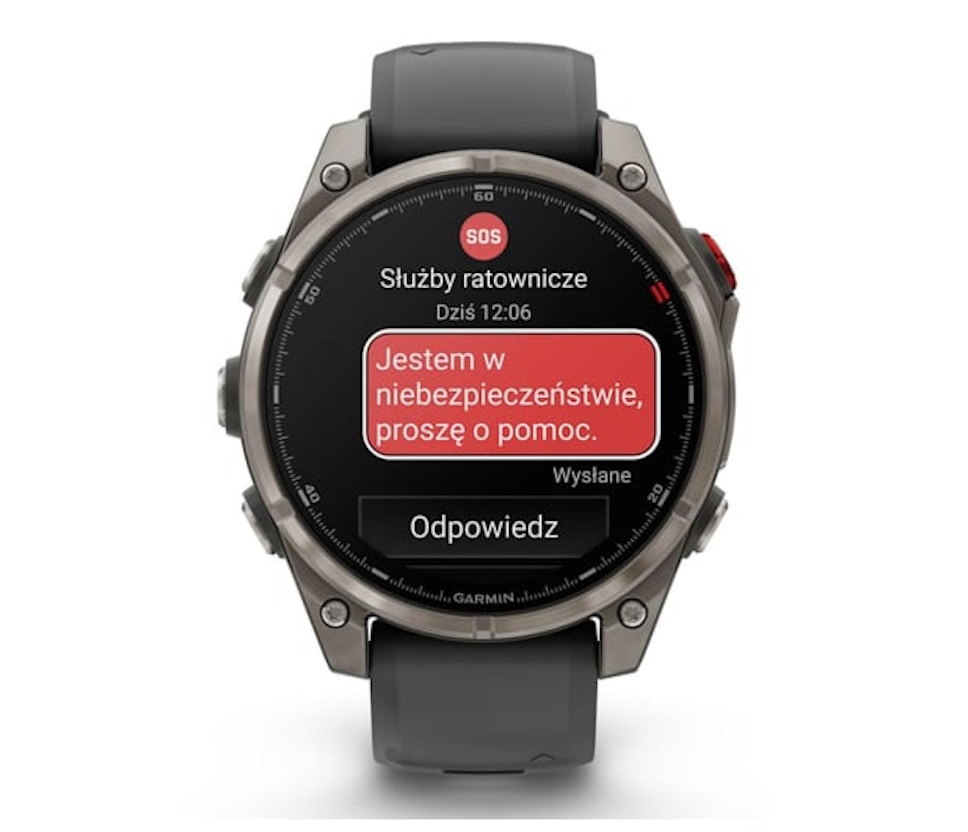Garmin fenix 8 Pro AMOLED 47mm Sapphire Tytanowy