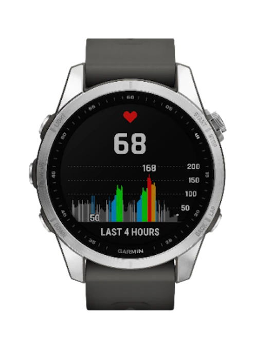 Zegarek Garmin Fenix 7S Srebrno-Szary