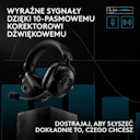 Słuchawki LOGITECH Pro X3 Lightspeed Czarny