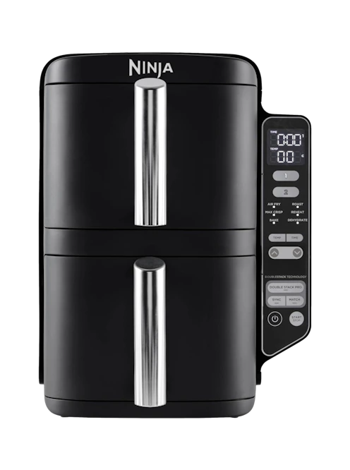 Frytkownica beztłuszczowa NINJA Double Stack SL300EU Czarny