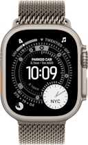 Apple Watch Ultra 3 49mm koperta tytanowa (naturalny) + bransoleta mediolańska rozmiar L
