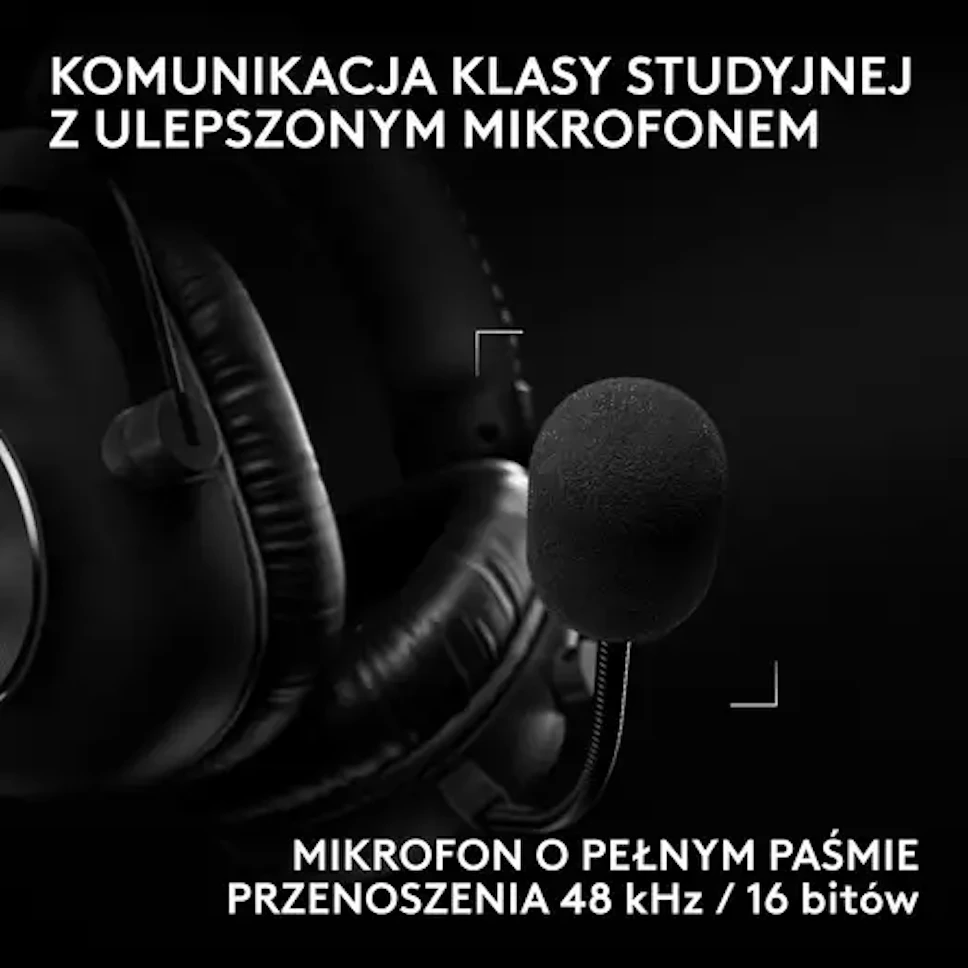 Słuchawki LOGITECH Pro X3 Lightspeed Czarny