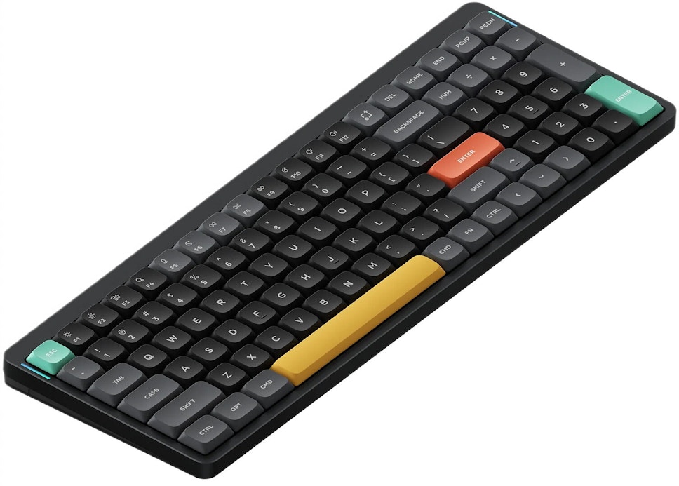 Klawiatura NUPHY Air96 V2 Basalt Black Switch Cowberry Klawiatura NUPHY Air96 V2 Basalt Black Switch Cowberry