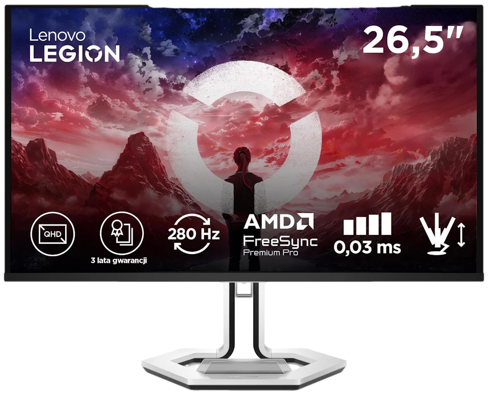 Monitor LENOVO Legion Pro 27Q-10 26.5" 2560x1440px 280Hz