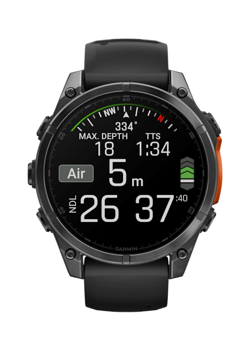 Zegarek sportowy Garmin Fenix 8 47mm Czarny