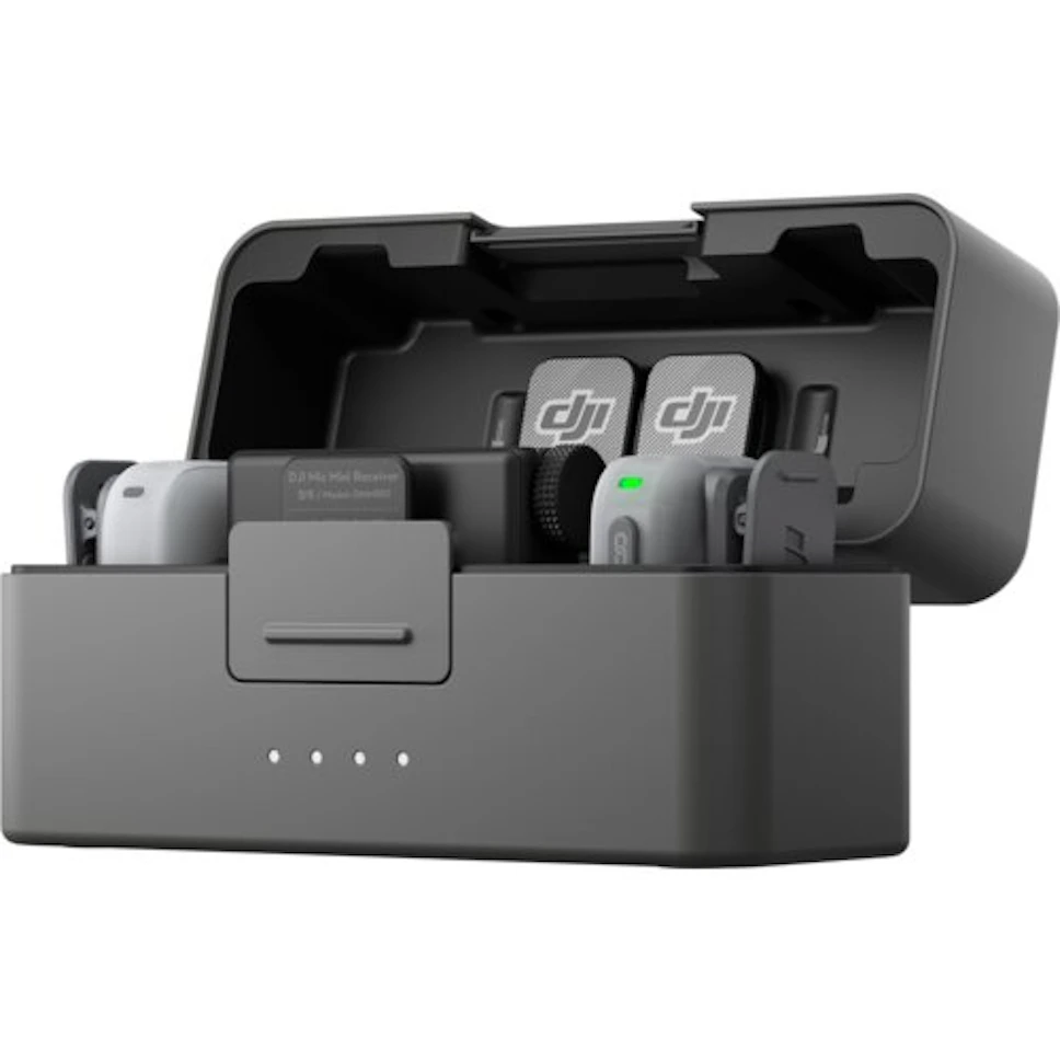 System bezprzewodowy DJI Mic Mini 2 (2 TX + 1 RX + Etui ładujące)