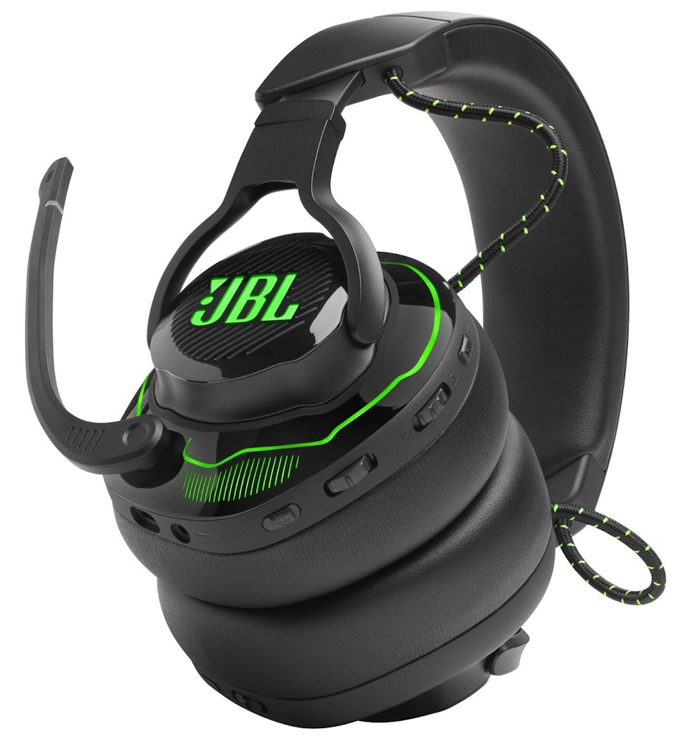 Słuchawki JBL Quantum 910X Bezprzewodowe Czarno-zielone Słuchawki JBL Quantum 910X Bezprzewodowe Czarno-zielone