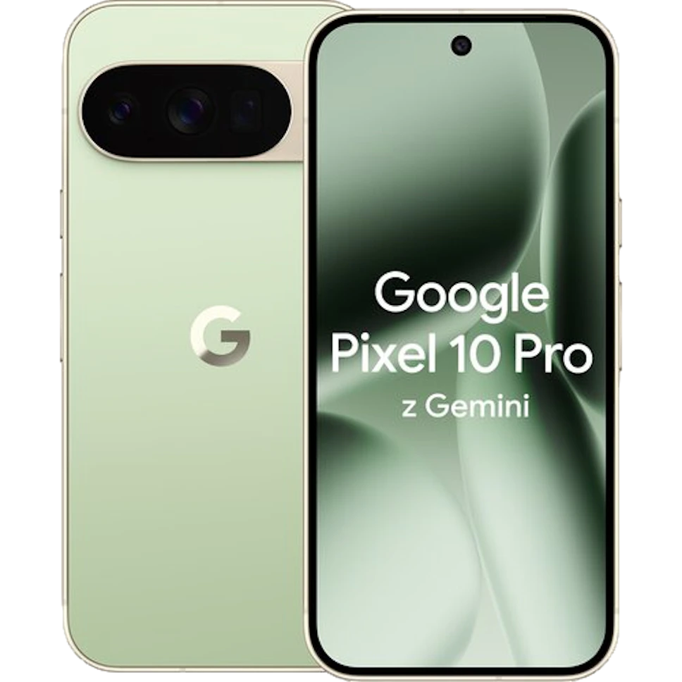 Smartfon GOOGLE Pixel 10 Pro 5G 16/128GB 6.3" 120Hz Jadeitowy