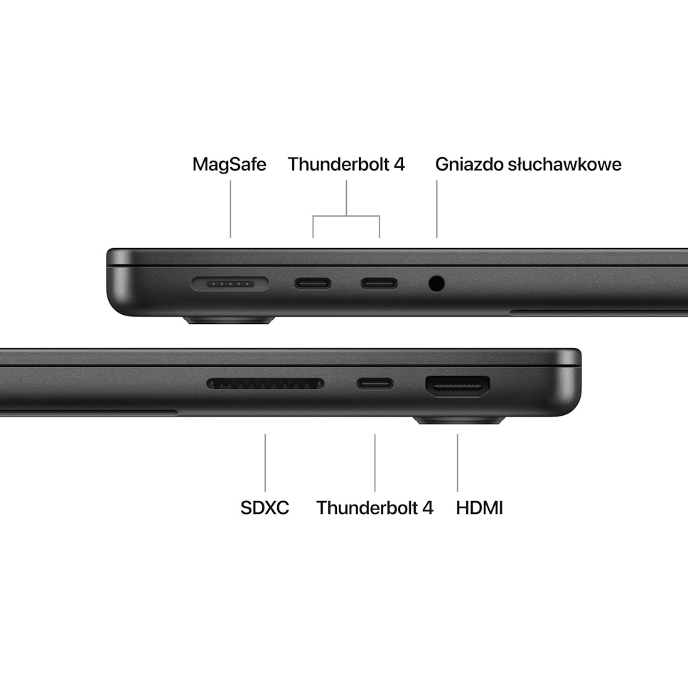 Laptop Apple MacBook Pro 14" Retina M4 Pro 24GB RAM 1TB SSD Gwiezdna czerń Laptop Apple MacBook Pro 14" Retina M4 Pro 24GB RAM 1TB SSD Gwiezdna czerń