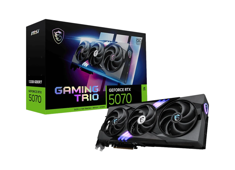 Karta graficzna MSI GeForce RTX 5070 Gaming Trio OC 12GB