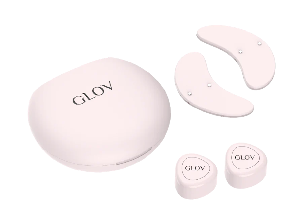 Płatki LED GLOV LUNA EYE z etui ładującym
