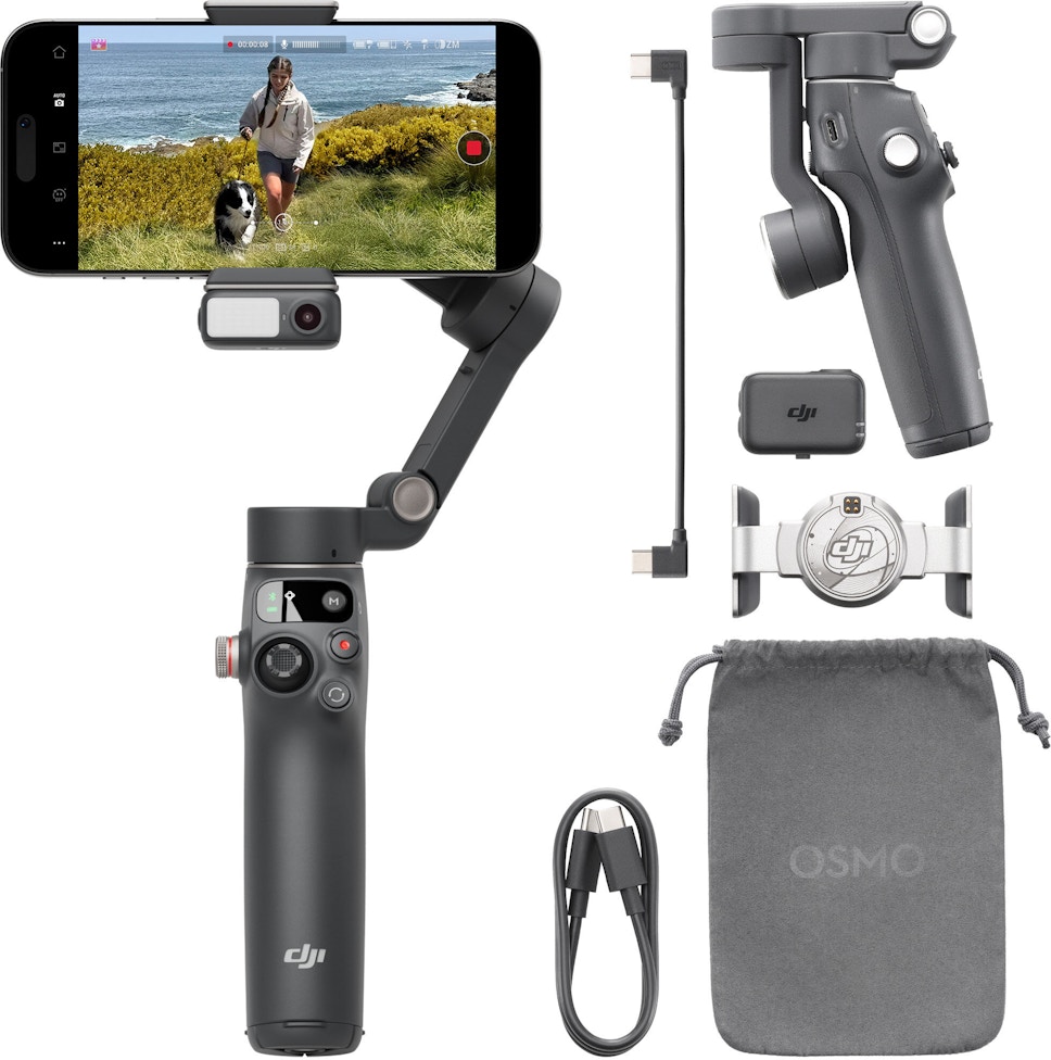 Gimbal DJI Osmo Mobile 7P Czarny Gimbal DJI Osmo Mobile 7P Czarny