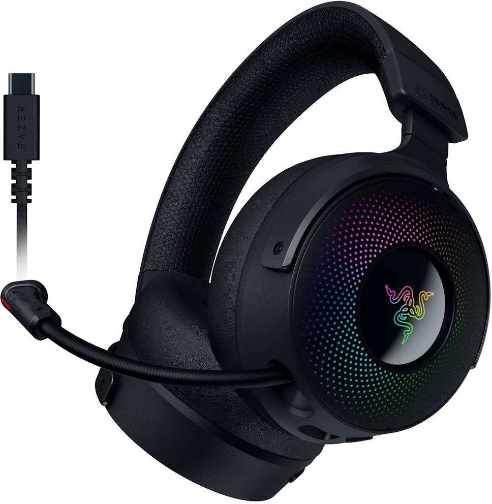 Słuchawki Razer Kraken V4 Pro Bezprzewodowe Słuchawki Razer Kraken V4 Pro Bezprzewodowe