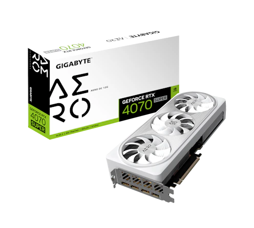 Karta graficzna Gigabyte GeForce RTX 4070 Super Aero OC 12GB DLSS 3