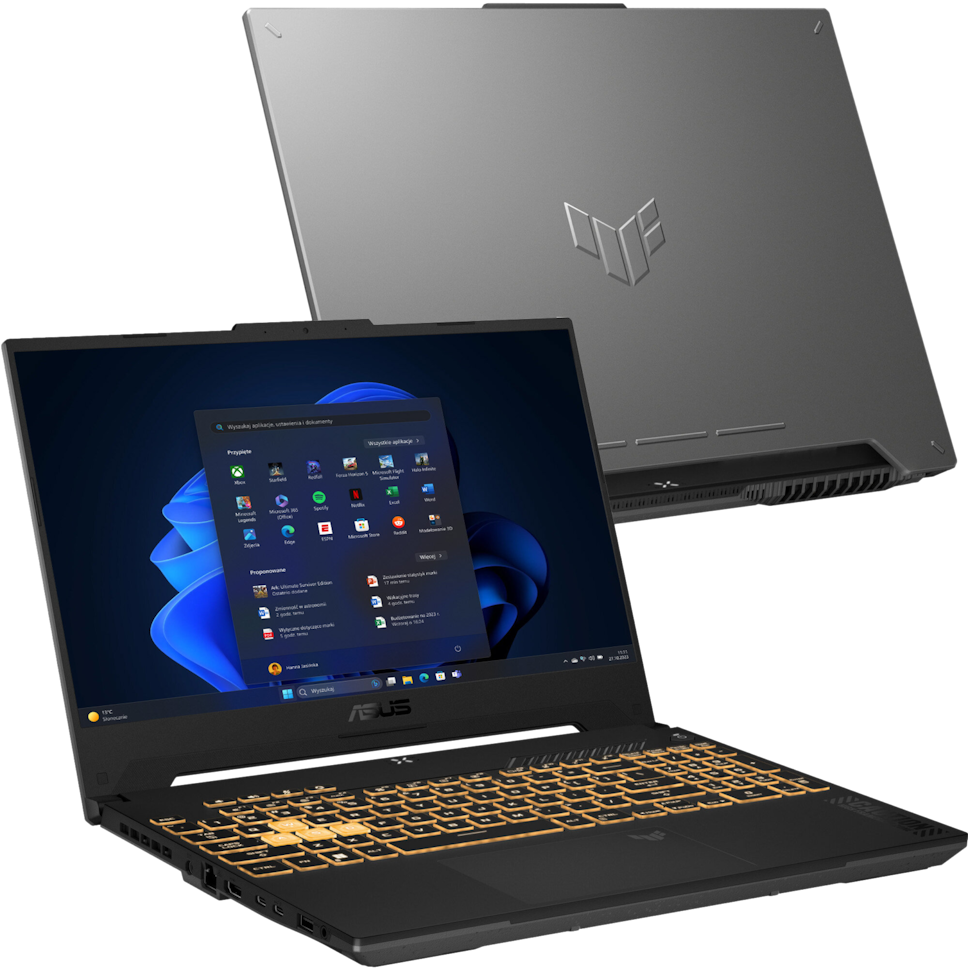 Laptop ASUS TUF Gaming F15 i7/16/1TB/RTX4050 Laptop ASUS TUF Gaming F15 i7/16/1TB/RTX4050