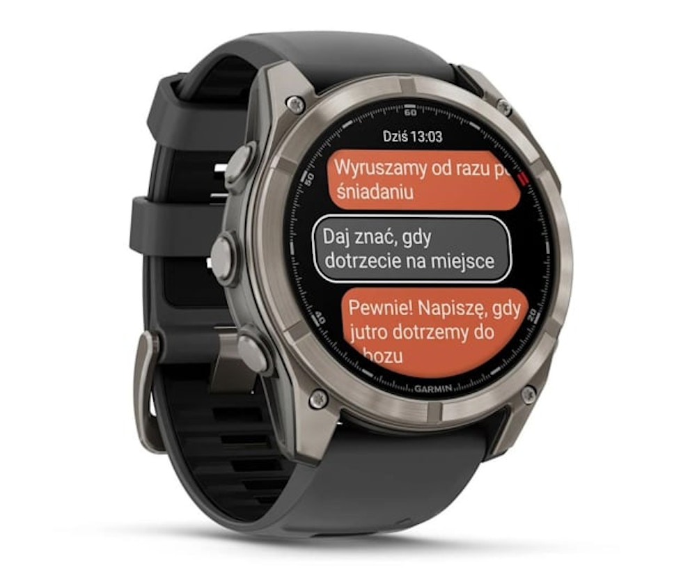 Garmin fenix 8 Pro AMOLED 51mm Sapphire Tytanowy Garmin fenix 8 Pro AMOLED 51mm Sapphire Tytanowy