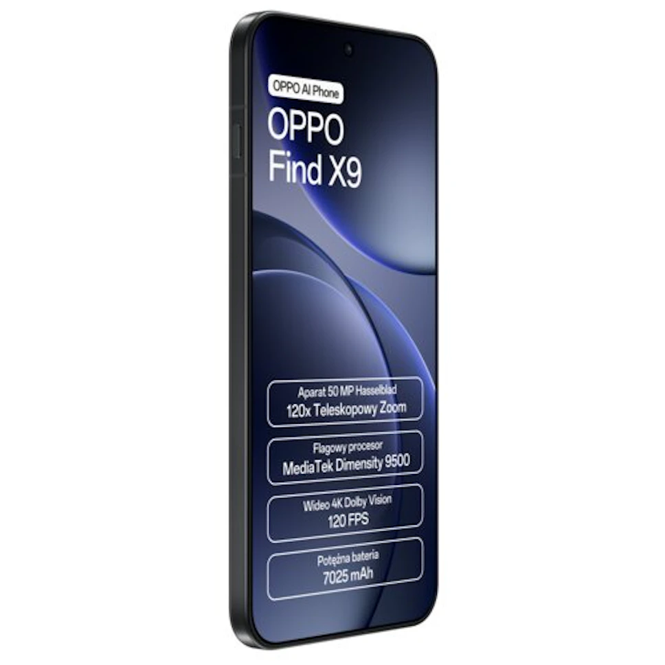 Smartfon OPPO Find X9 5G 12/512 6.59" 120Hz Czarny