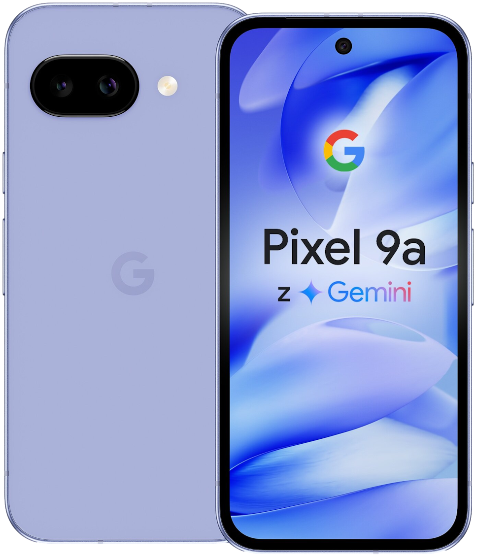 Smartfon GOOGLE Pixel 9a 5G 8/128GB Lawendowy Smartfon GOOGLE Pixel 9a 5G 8/128GB Lawendowy
