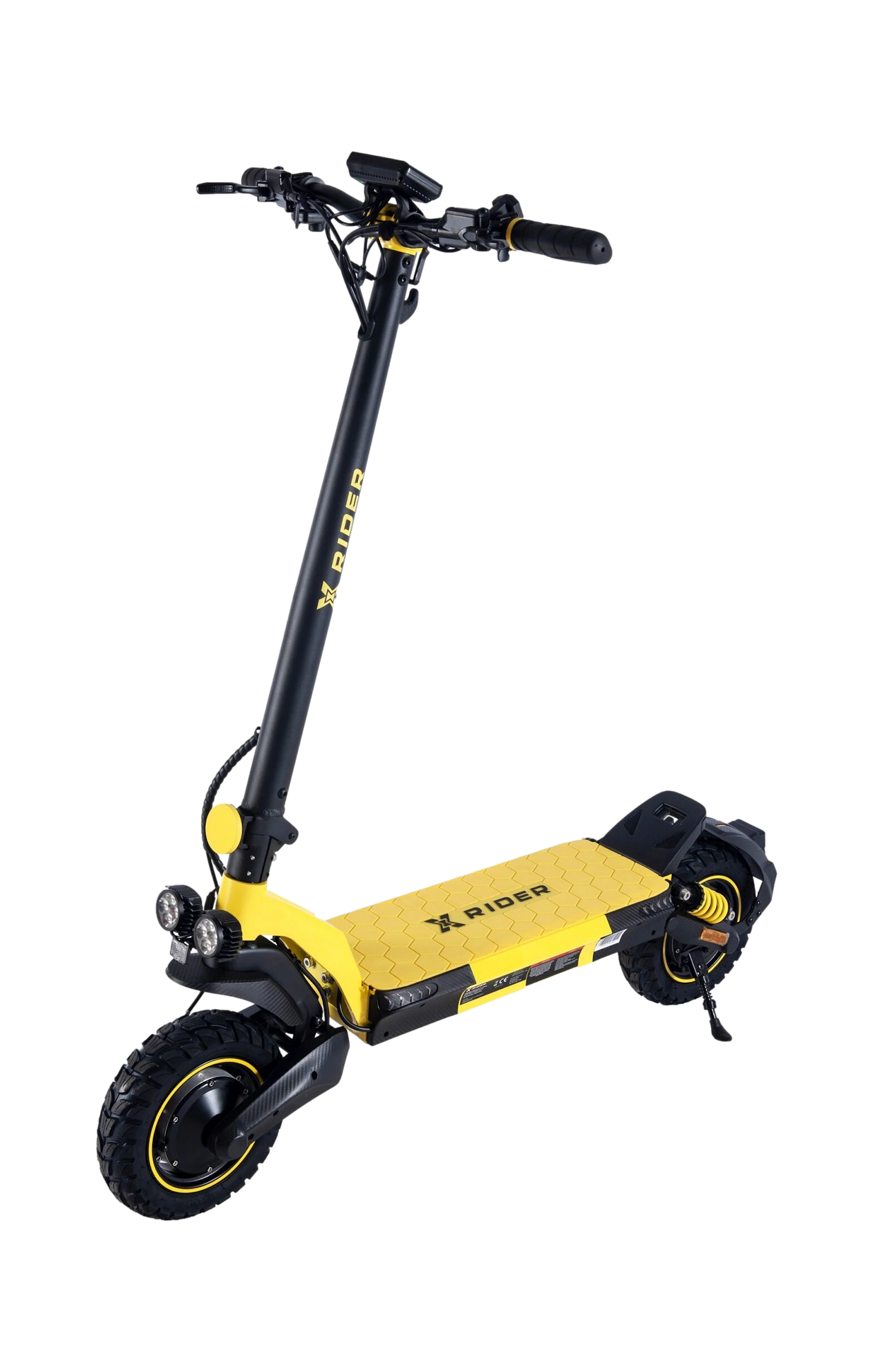 Hulajnoga elektryczna XRIDER F10 Pro 85km 2x1000W Czarno-żółty