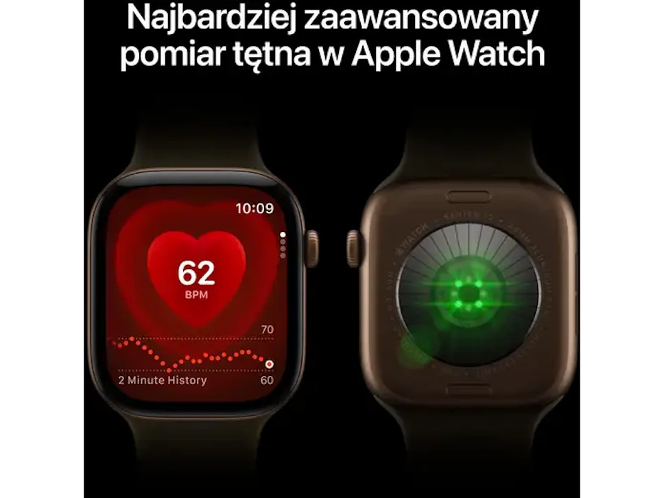 Apple Watch 12 GPS + Cellular 42mm Czarny pasek czarny