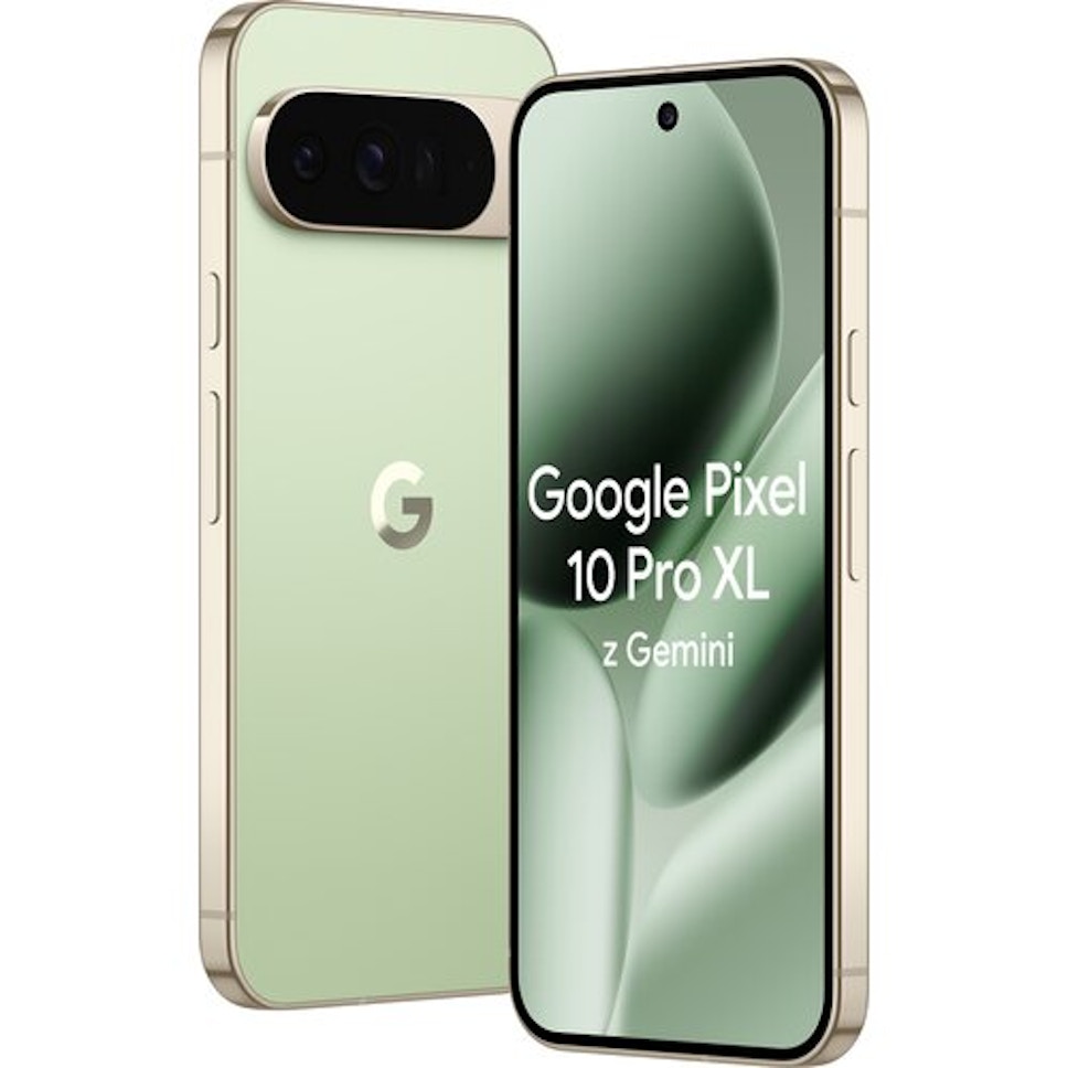 Smartfon GOOGLE Pixel 10 Pro XL 5G 16/256GB 6.8" 120Hz Jadeitowy
