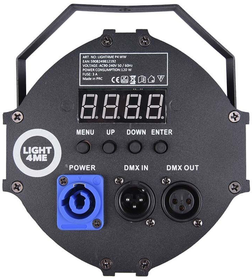 Reflektor LIGHT4ME LED Par P4 WW Reflektor LIGHT4ME LED Par P4 WW