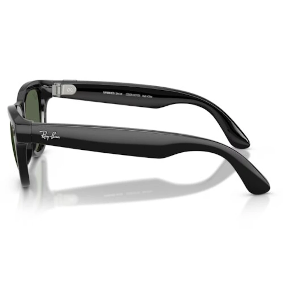 Okulary RAY BAN Meta Skyler Gen 2 Czarny połysk