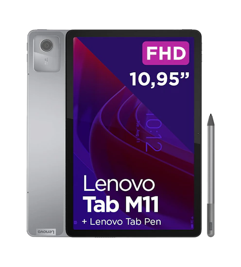 Tablet Lenovo Tab M11 10.95" 4/128 GB Wi-Fi Szary + Rysik