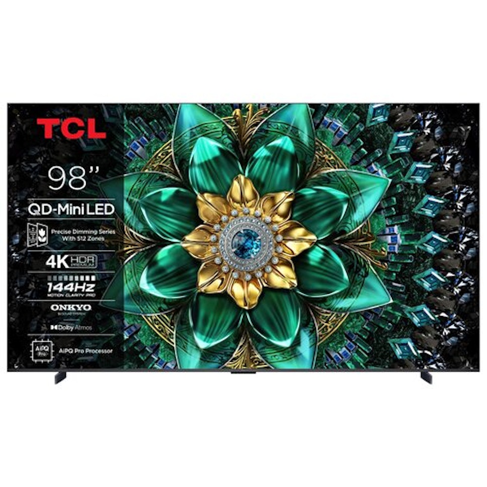 Telewizor TCL 98C69K 98" QD-Mini LED 4K 144 Hz Google TV Dolby Atmos Dolby Vision HDMI 2.1