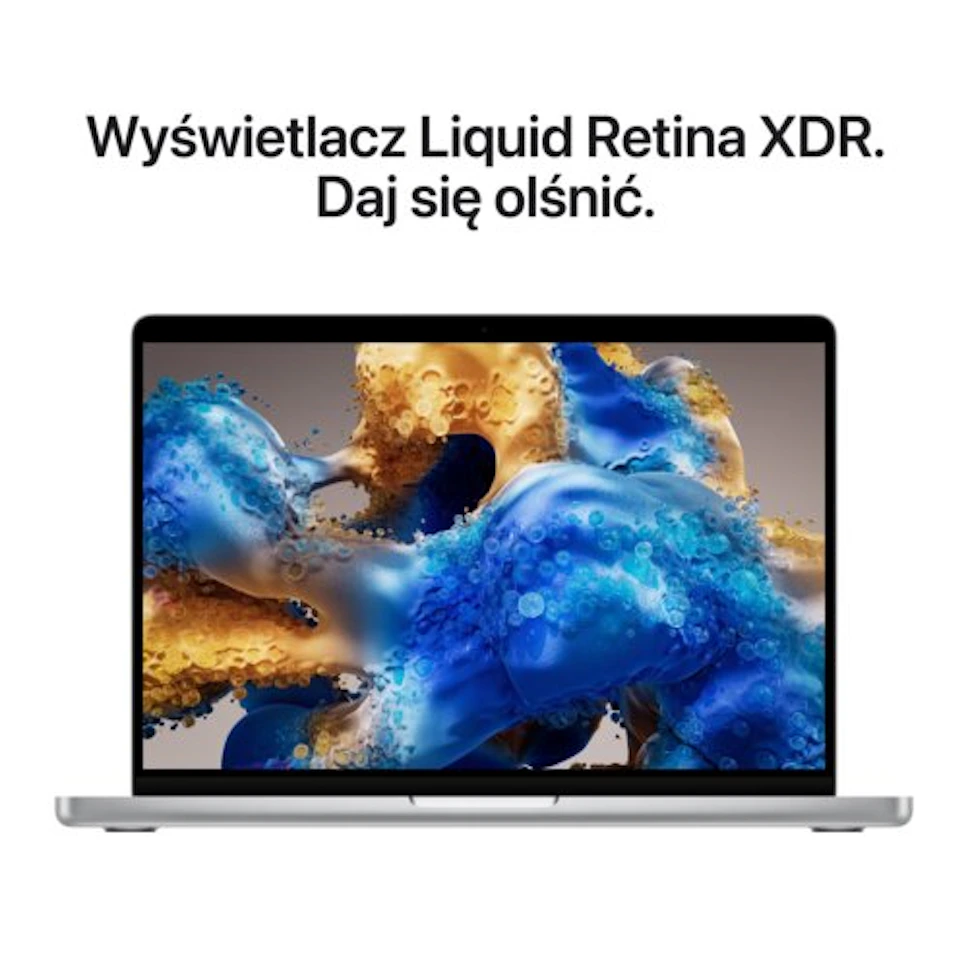 Laptop Apple MacBook Pro 2026 14" Retina M5 Pro 24GB RAM 2TB SSD macOS Srebrny