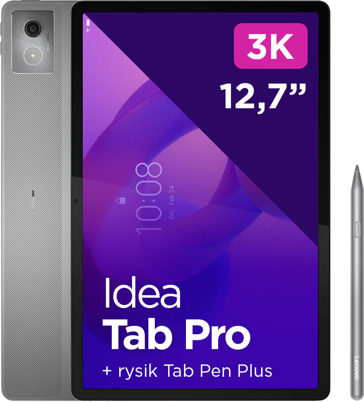 Tablet LENOVO IdeaTab Pro ZAE40133PL 12.7" 8/256GB Wi-Fi Szary + Rysik